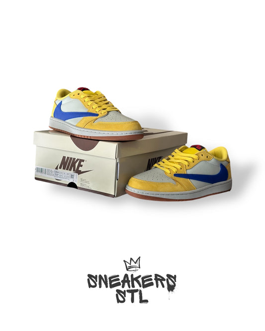 JORDAN 1 LOW TRAVIS SCOTT CANARY