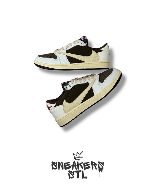 JORDAN 1 LOW TRAVIS SCOTT REVERSE MOCHA
