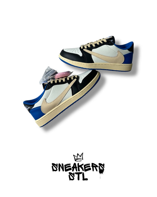 JORDAN 1 LOW TRAVIS SCOTT X FRAGMENT