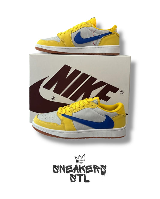 JORDAN 1 LOW TRAVIS SCOTT CANARY