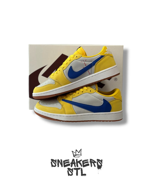 JORDAN 1 LOW TRAVIS SCOTT CANARY