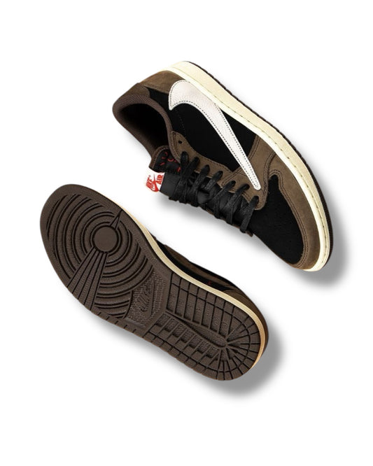 JORDAN 1 LOW X TRAVIS SCOTT MOCHA