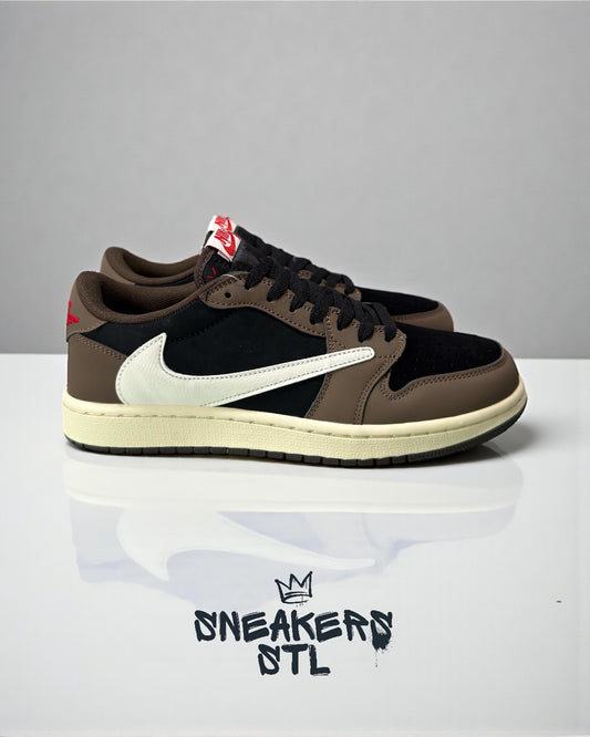 JORDAN 1 LOW X TRAVIS SCOTT MOCHA