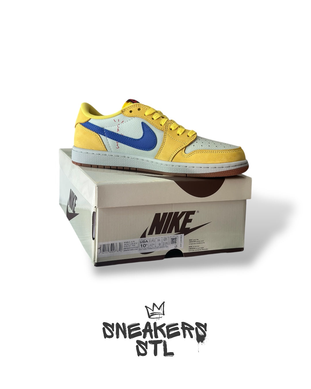 JORDAN 1 LOW TRAVIS SCOTT CANARY