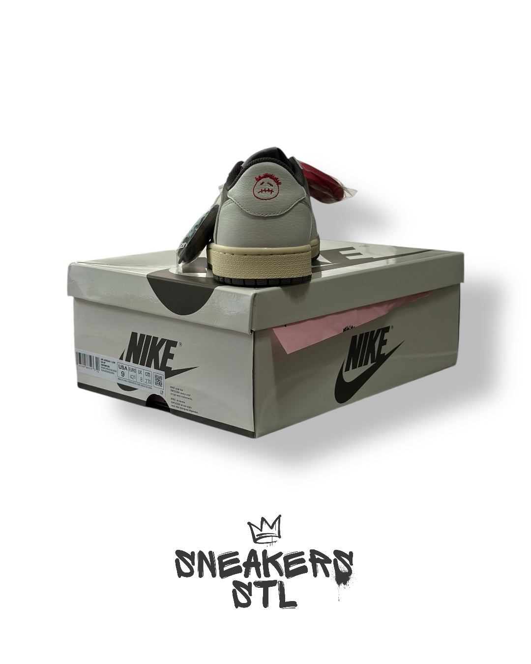 JORDAN 1 LOW TRAVIS SCOTT REVERSE MOCHA