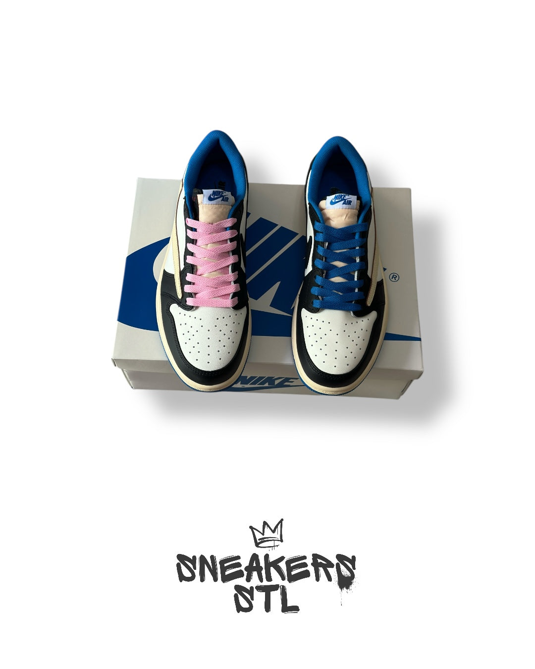 JORDAN 1 LOW TRAVIS SCOTT X FRAGMENT