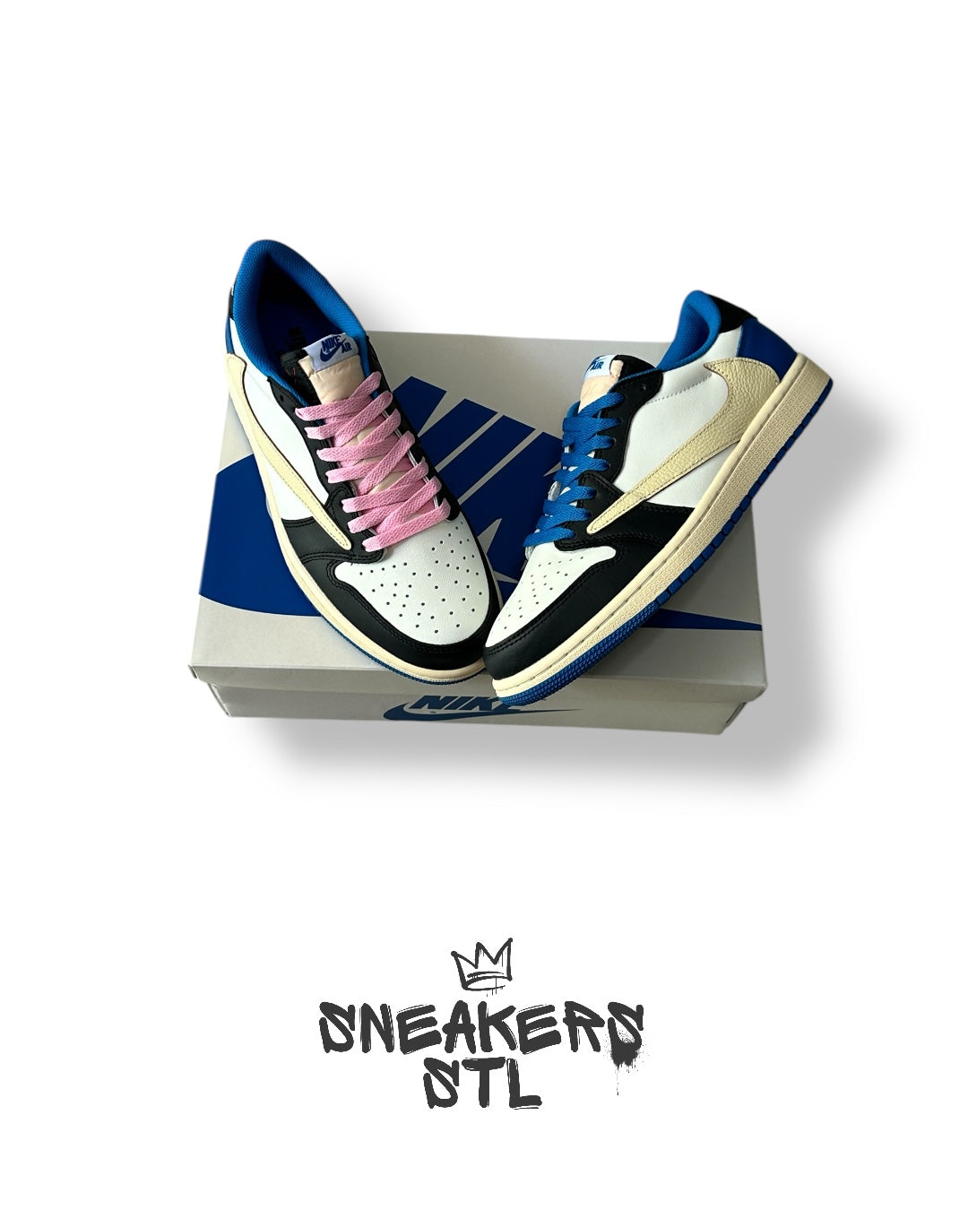 JORDAN 1 LOW TRAVIS SCOTT X FRAGMENT