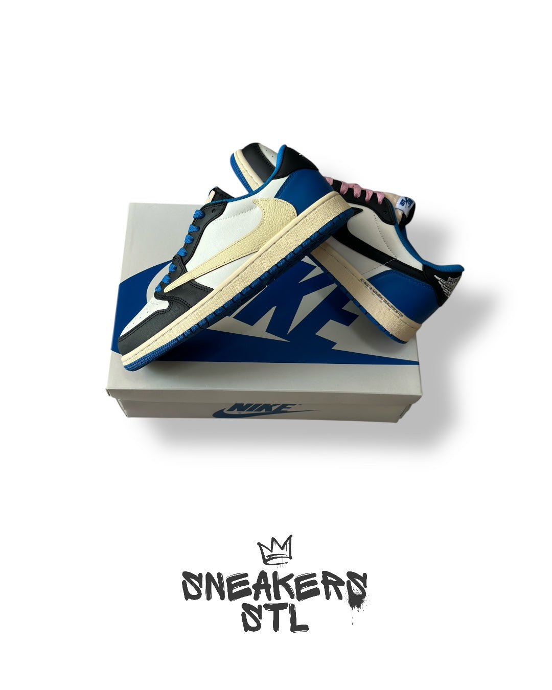 JORDAN 1 LOW TRAVIS SCOTT X FRAGMENT