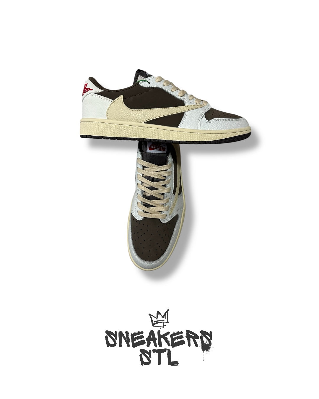 JORDAN 1 LOW TRAVIS SCOTT REVERSE MOCHA