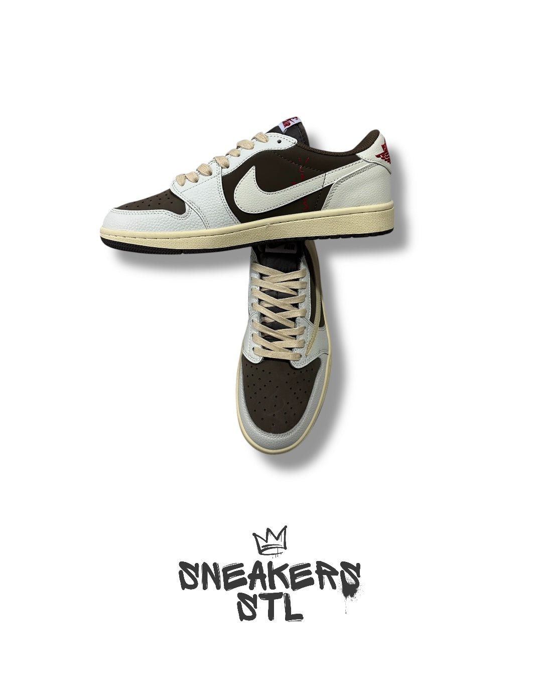 JORDAN 1 LOW TRAVIS SCOTT REVERSE MOCHA
