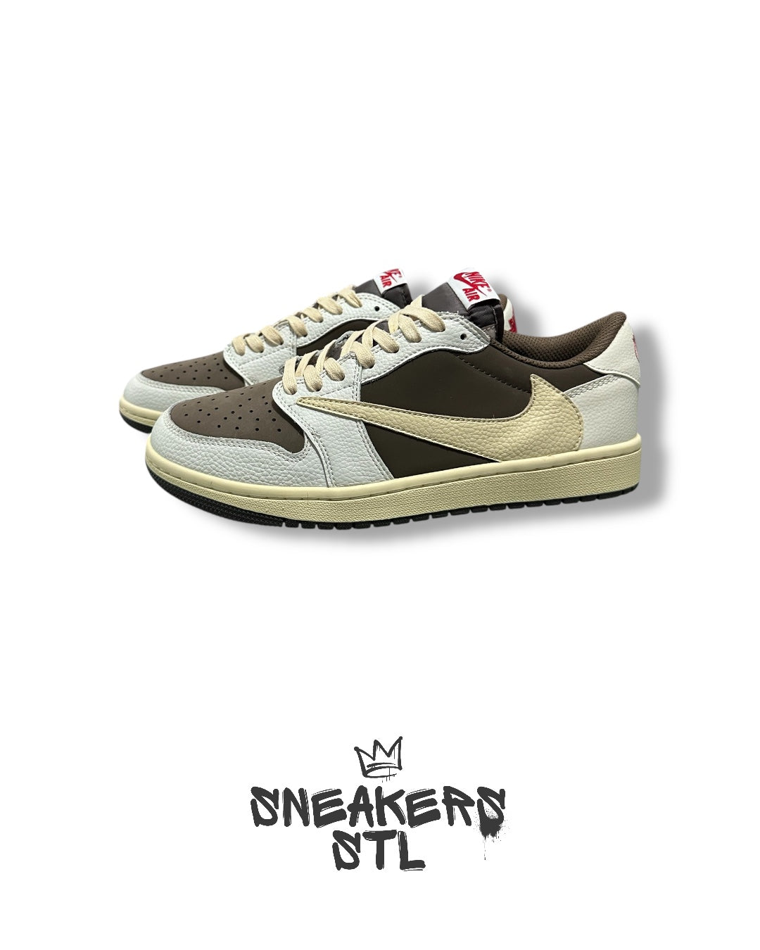 JORDAN 1 LOW TRAVIS SCOTT REVERSE MOCHA