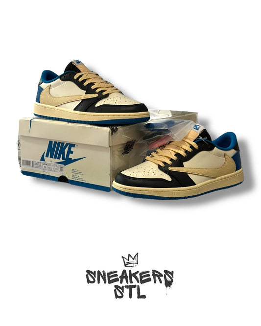 JORDAN 1 LOW TRAVIS SCOTT X FRAGMENT
