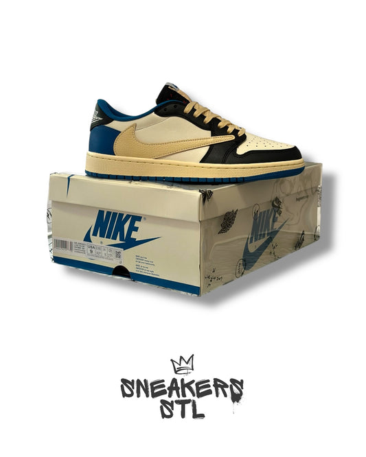 JORDAN 1 LOW TRAVIS SCOTT X FRAGMENT