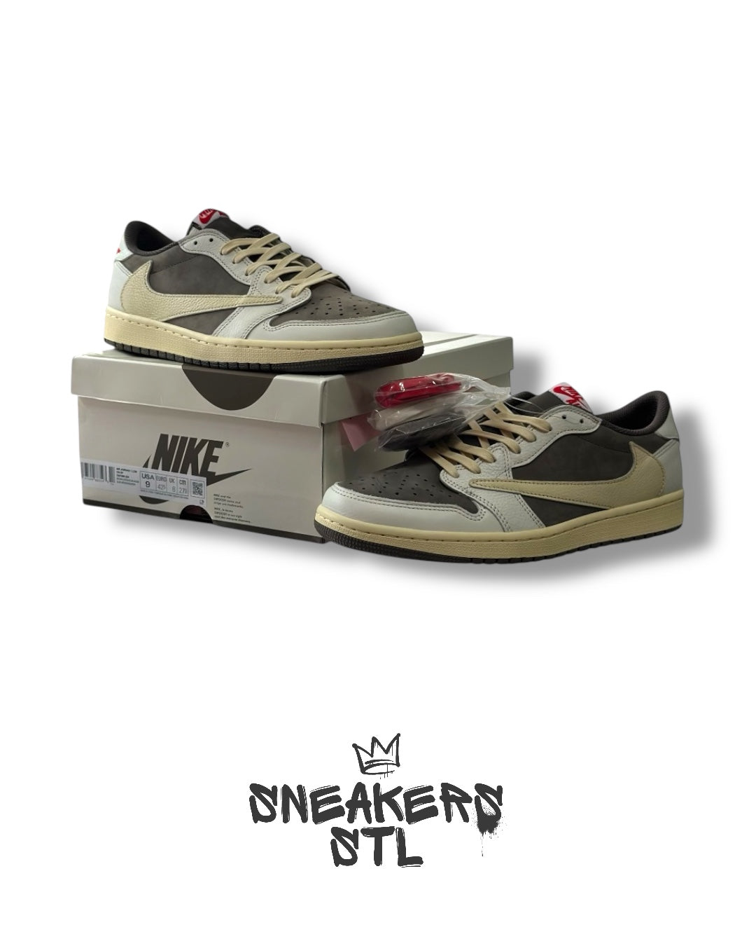 JORDAN 1 LOW TRAVIS SCOTT REVERSE MOCHA