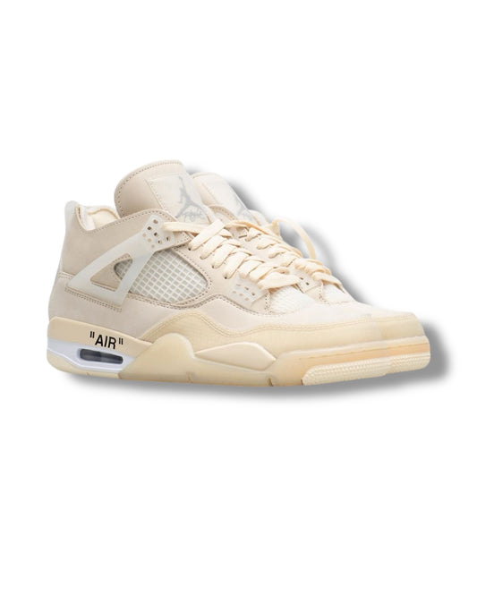 JORDAN 4 X OFF-WHITE SAIL