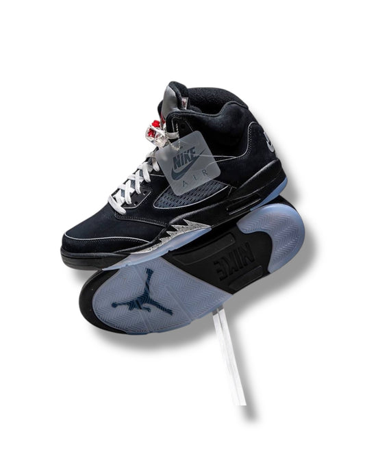JORDAN 5 BLACK METALLIC REIMAGINED