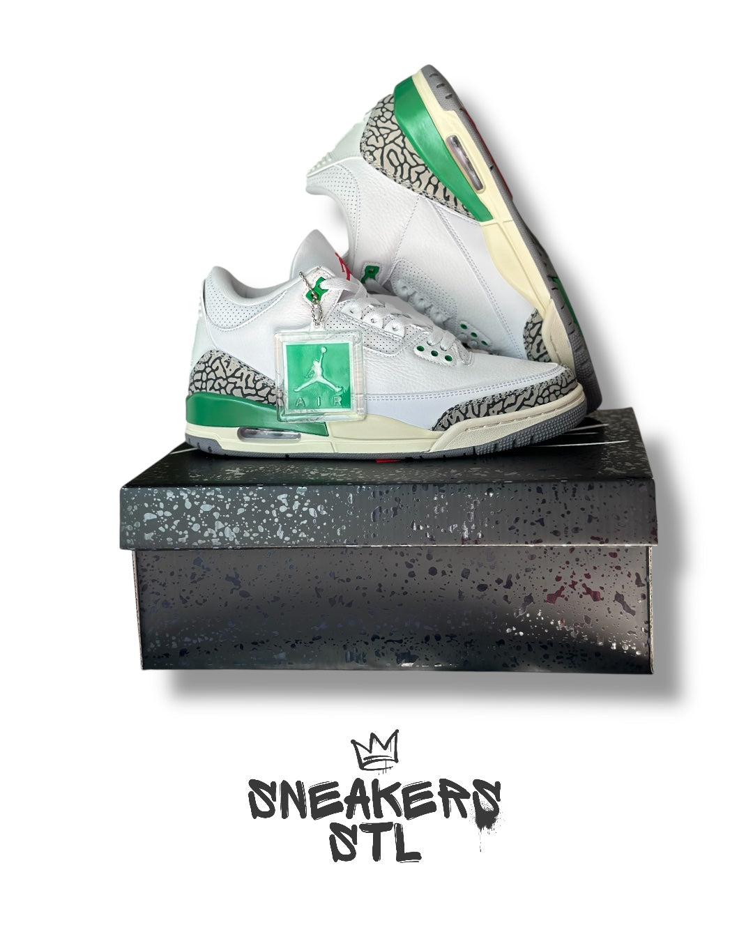 JORDAN 3 LUCKY GREEN