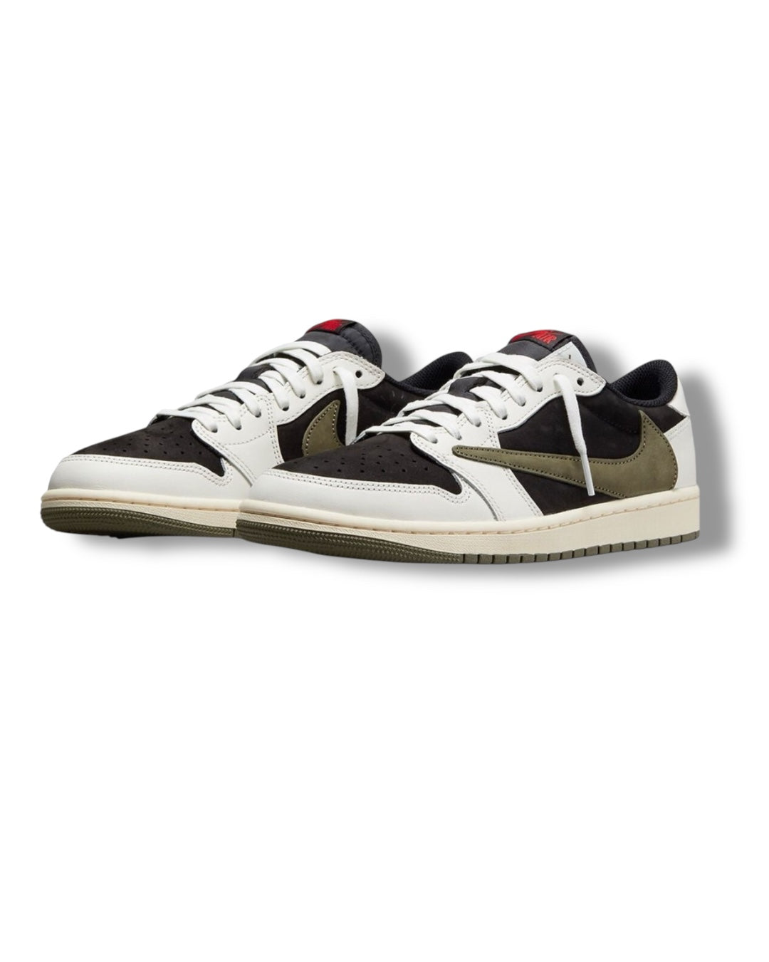 JORDAN 1 LOW X TRAVIS SCOTT OLIVE