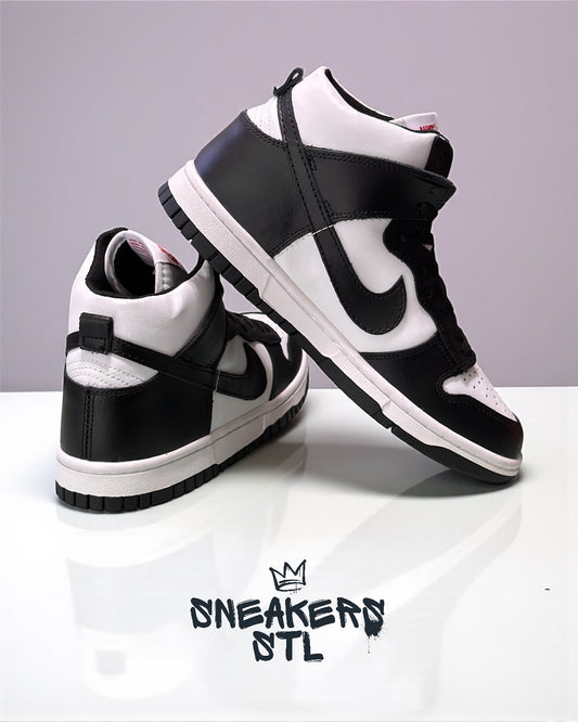 NIKE DUNK HIGH BLACK WHITE