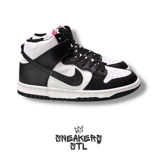 NIKE DUNK HIGH BLACK WHITE