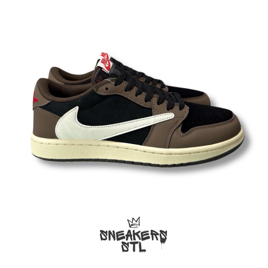 JORDAN 1 LOW X TRAVIS SCOTT MOCHA