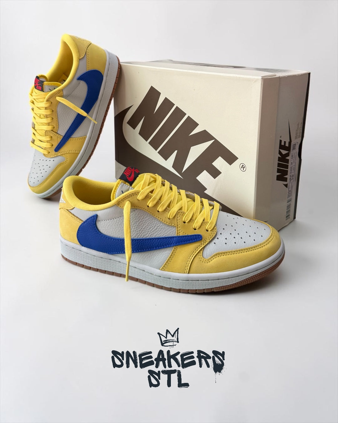 JORDAN 1 LOW TRAVIS SCOTT CANARY