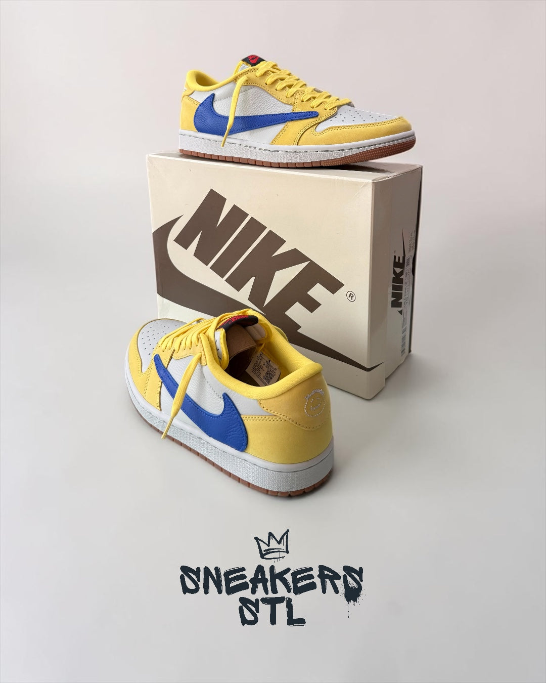 JORDAN 1 LOW TRAVIS SCOTT CANARY