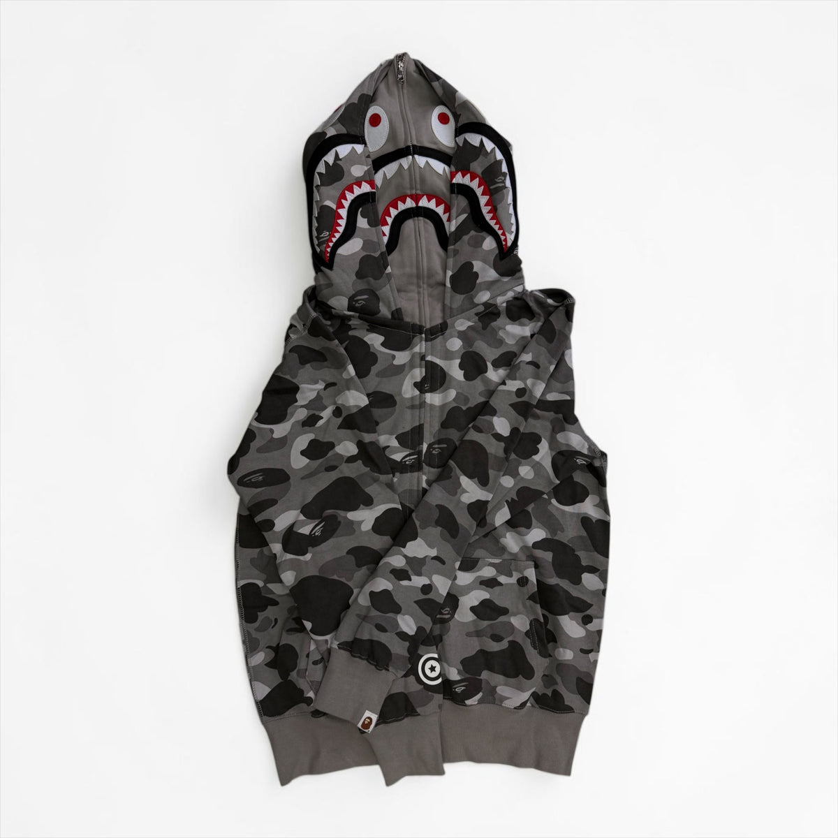 HOODIE CON CIERRE BAPE