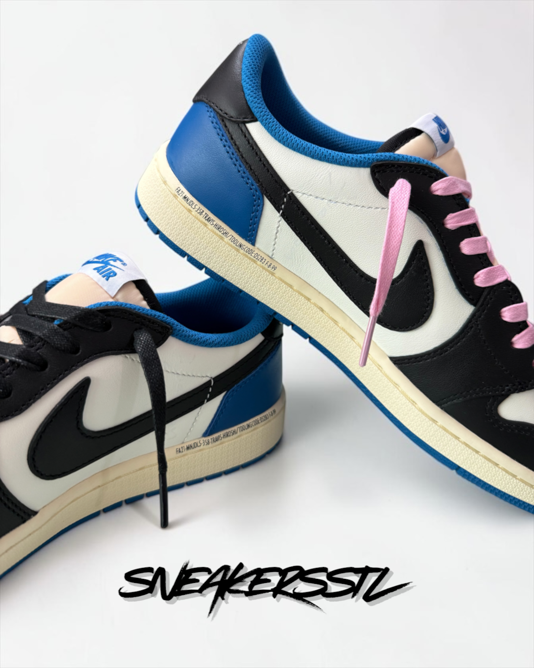 JORDAN 1 LOW TRAVIS SCOTT X FRAGMENT