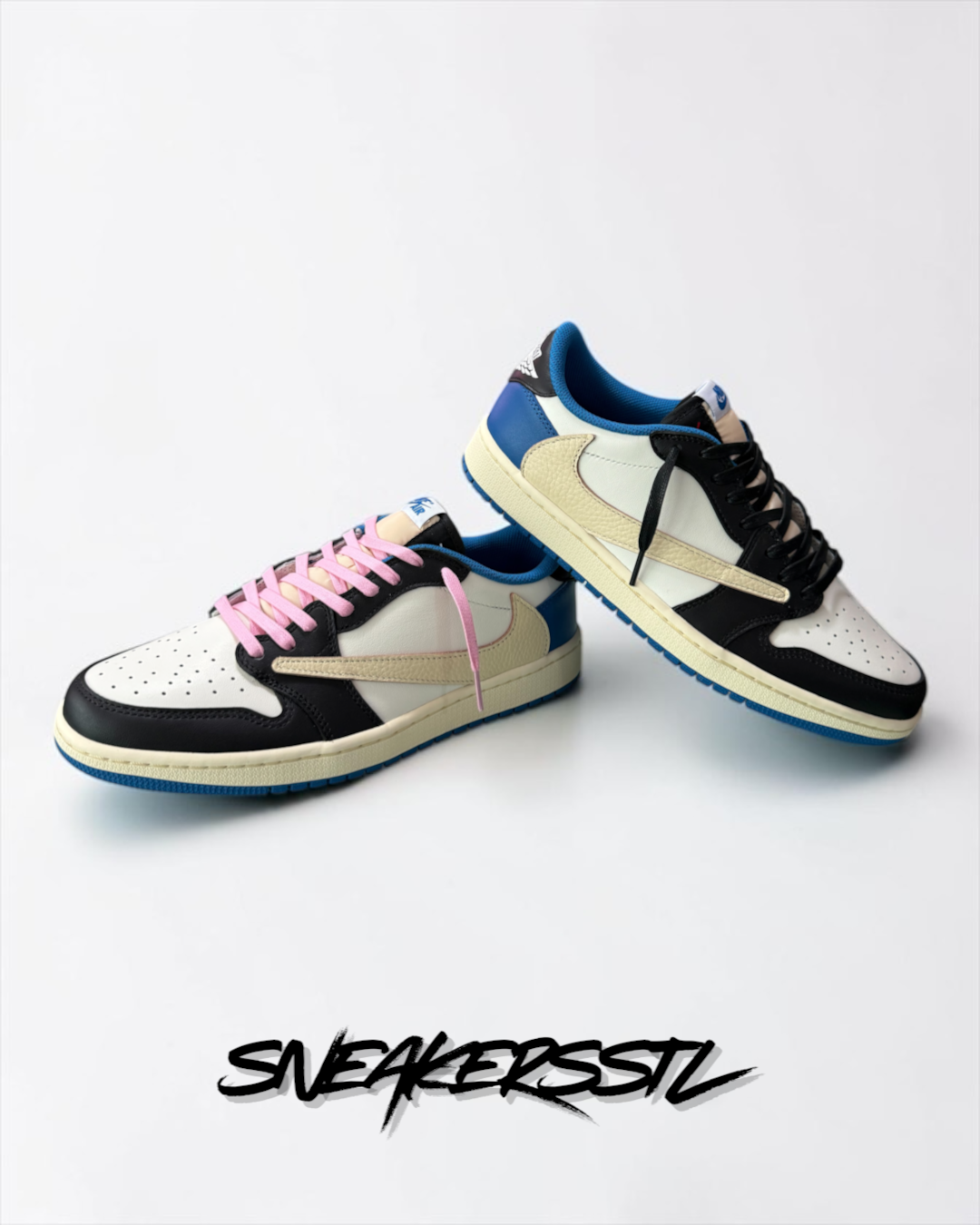 JORDAN 1 LOW TRAVIS SCOTT X FRAGMENT