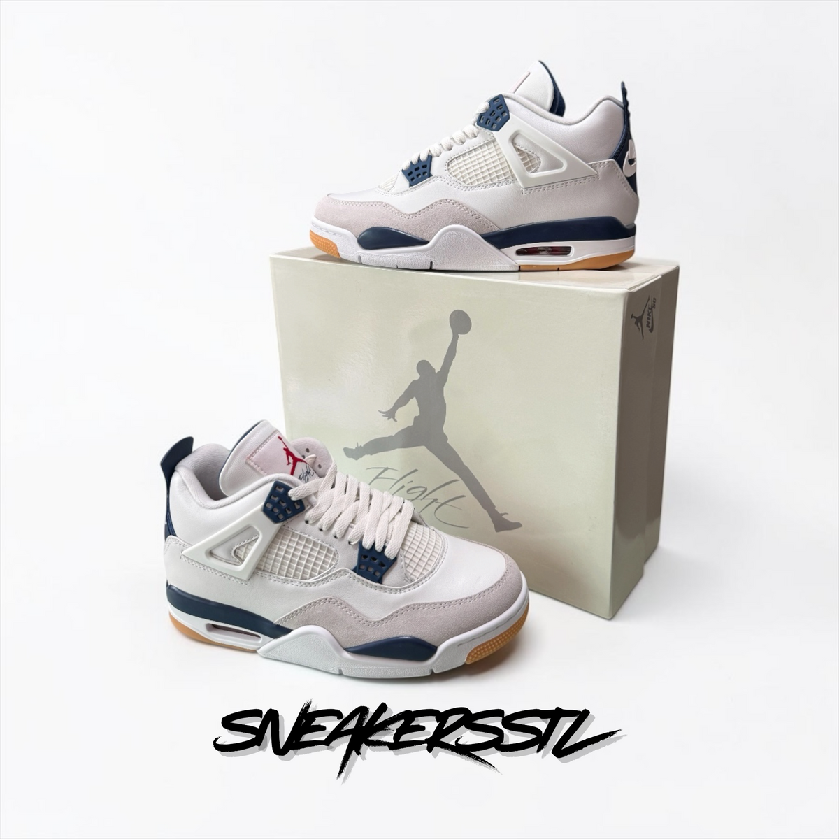 JORDAN 4 SB NAVY