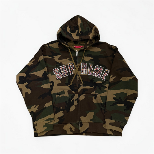 HOODIE CON CIERRE SUPREME